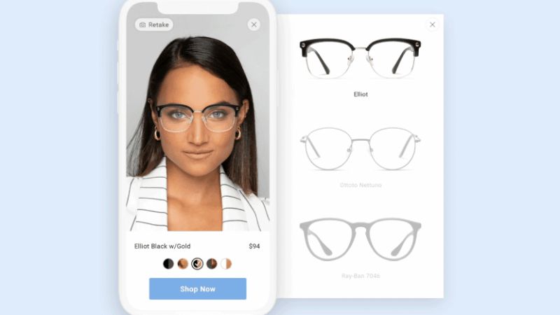 Glasses.com Virtual Try-On