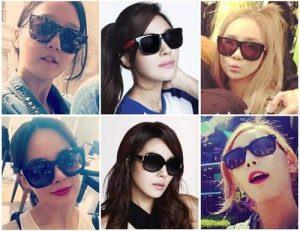 Sao hàn nổi bật với kính mát