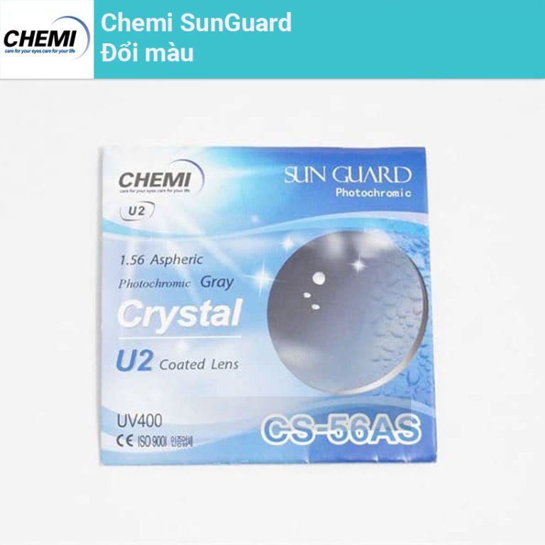 Tròng Kính đổi Màu Chemi Sunguard