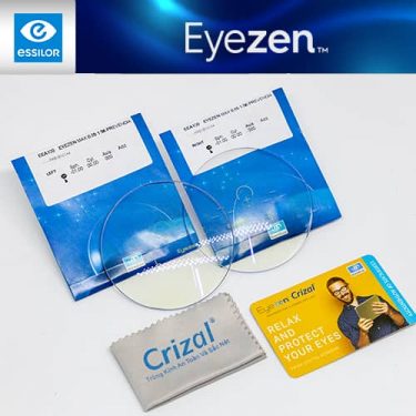 Tròng kính đánh Eyezen Prevencia (Đánh lap nước ngoài)-Chiết suất 1.50- Giảm mỏi và thư giãn mắt 6 3