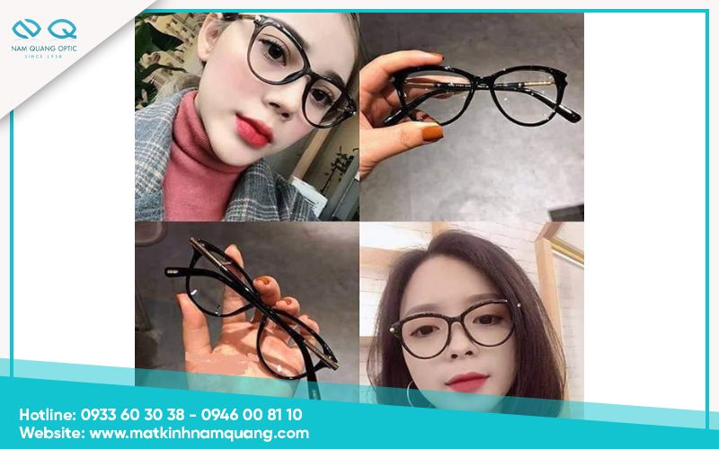 Gọng kính giọt lệ đẹp