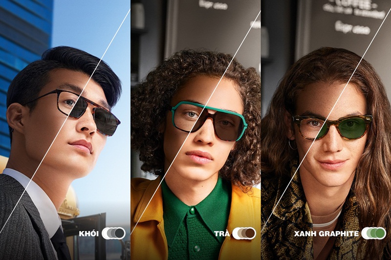 Tròng kính đổi màu Transitions