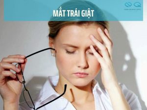 mắt trái giật