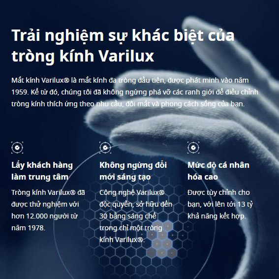 kính đa tròng Essilor Varilux X