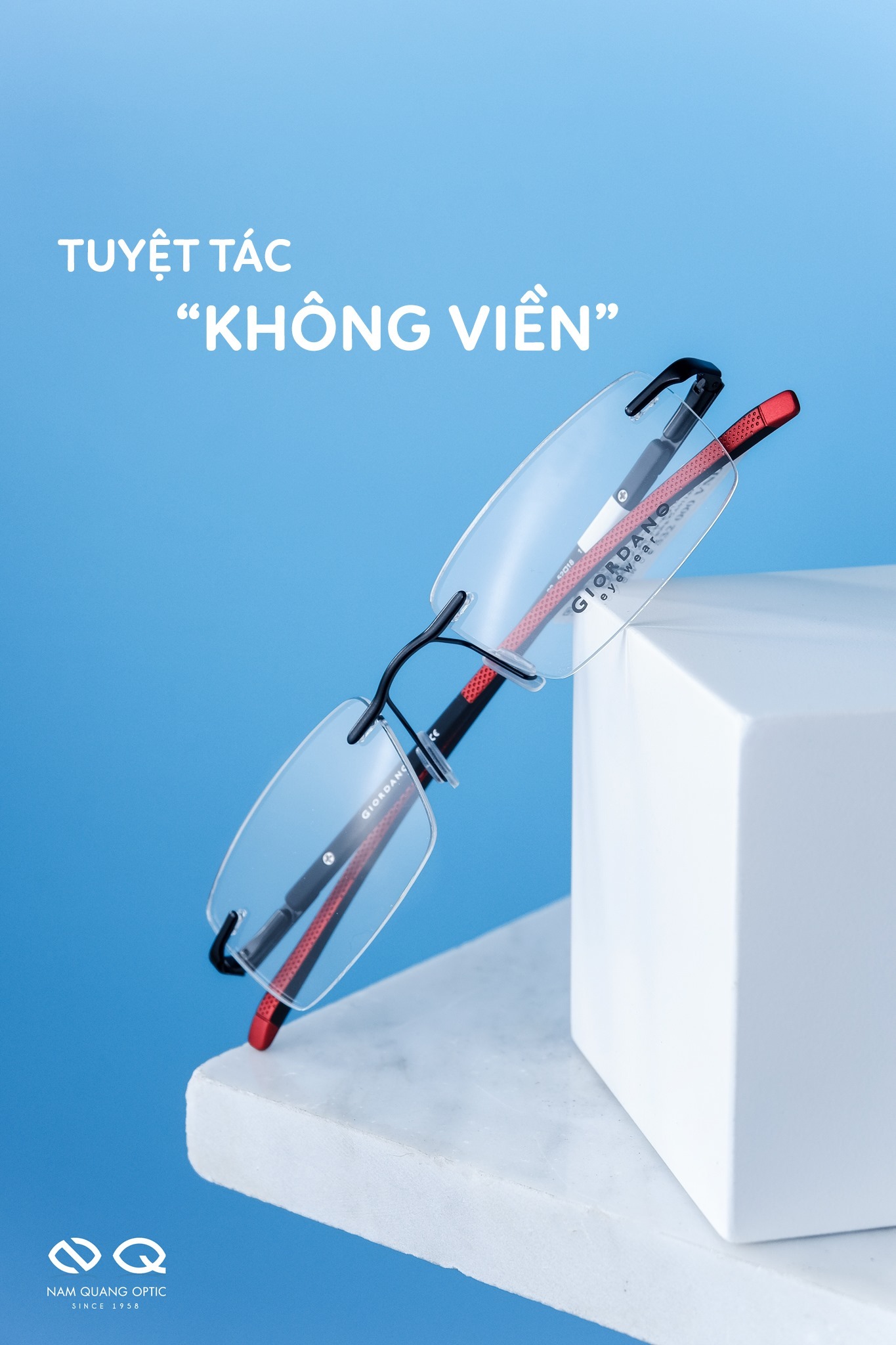 Gọng kính không viền là gì?