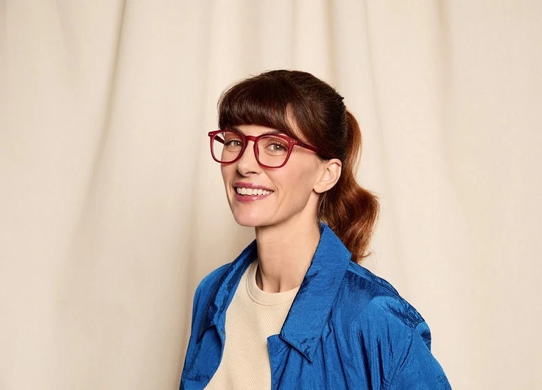 Gọng Kính Màu đỏ Gọng Kính Màu đỏ