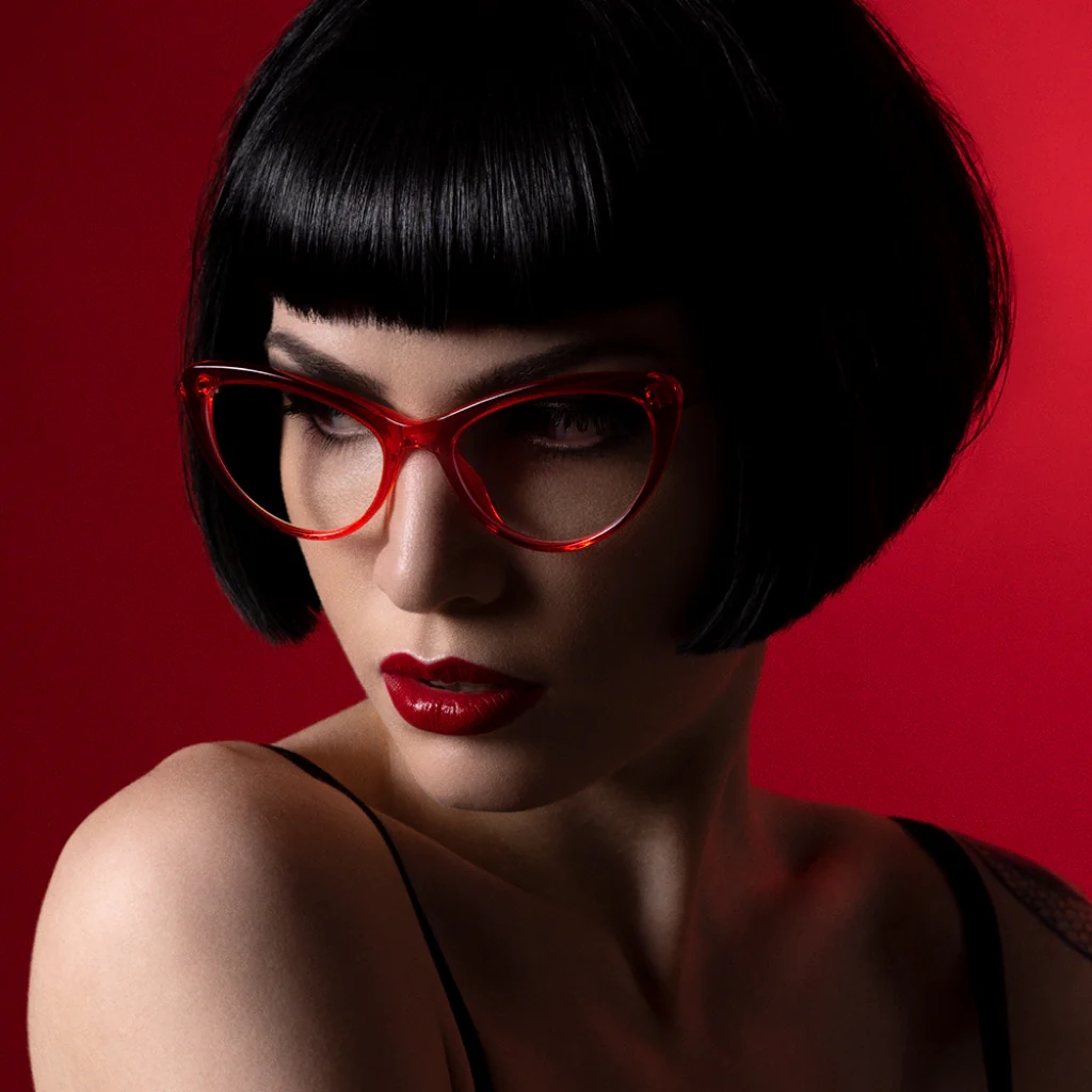 Gọng Kính Màu đỏ Gọng Kính Màu đỏ