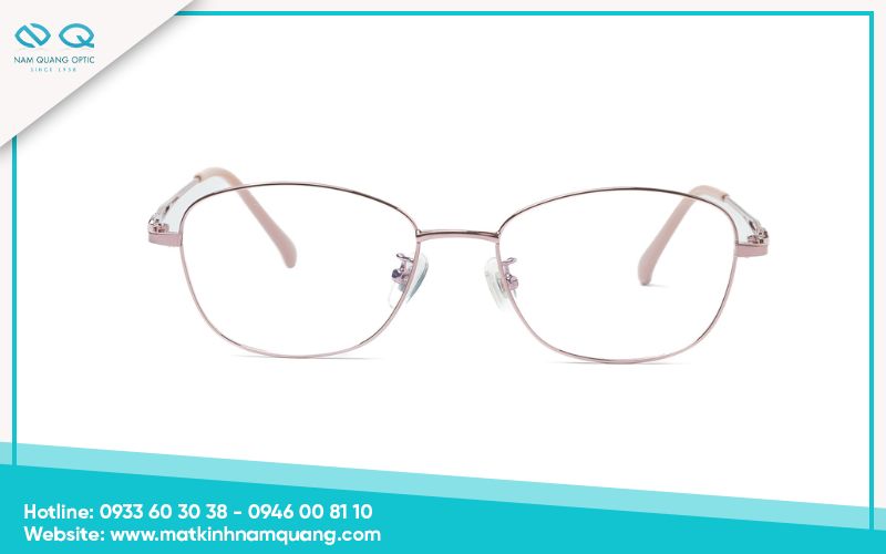 Gọng tròn hoặc oval Gọng tròn hoặc oval