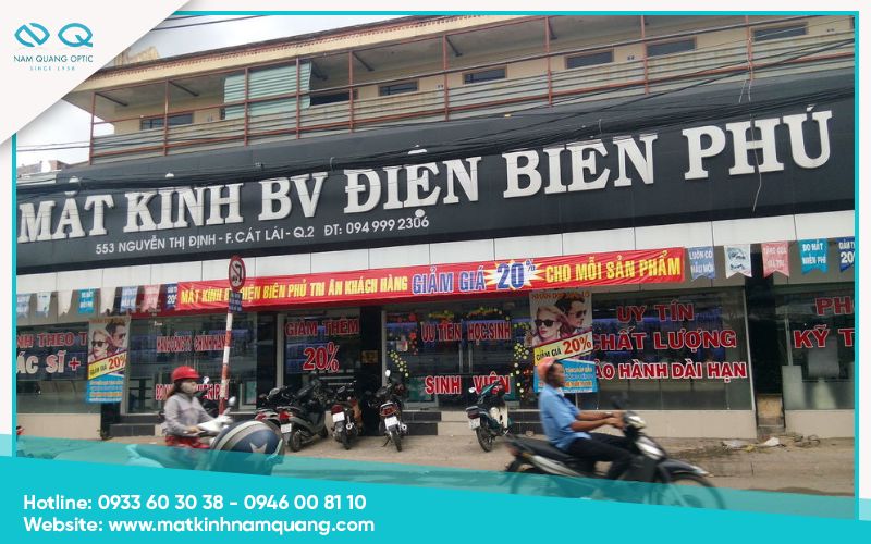 Mắt kính BV Điện Biên Phủ quận 7