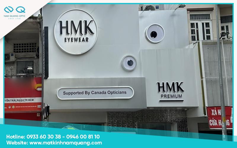 Cửa hàng mắt kính quận 12 HMK Eyewear