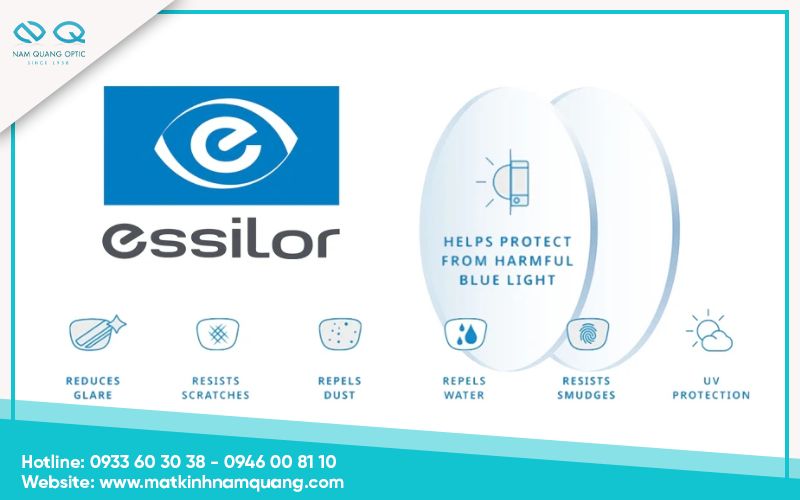 Các công nghệ hiện đại của tròng kính Essilor