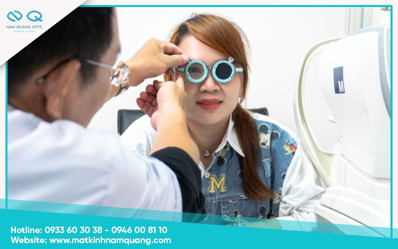 Quy trình đo mắt chuẩn y tế