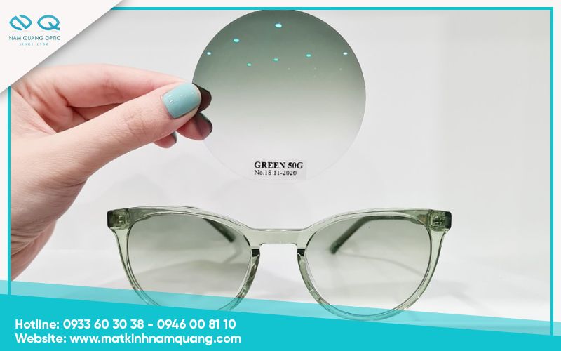 Tròng kính Chemi râm cận Tint