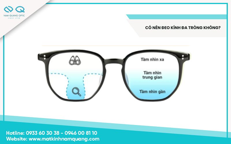 Có nên đeo kính đa tròng không? Có nên mua kính đa tròng?