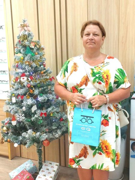 Tên Olga Nga Mua Tròng Kính Element Uv Blue Cut + Gọng Kính Siols