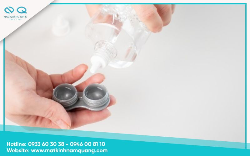 Lưu ý nếu bắt buộc phải đeo lens khi bơi