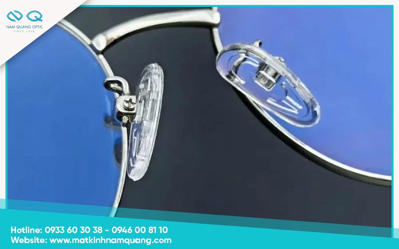 Các hình dạng đệm mũi cho mắt kính thường gặp