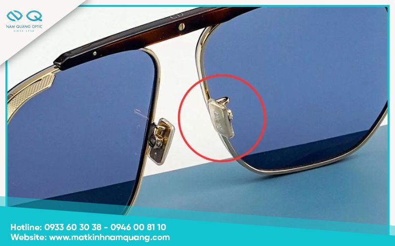 Đệm mũi kính nhựa