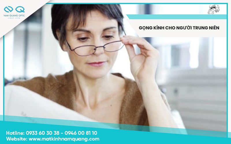 Top các mẫu gọng kính cho người trung niên