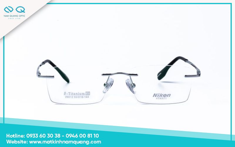 Kính không viền tối giản