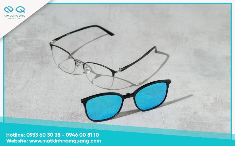 Kinh nghiệm mua kính cận râm tháo lắp chính hãng tốt