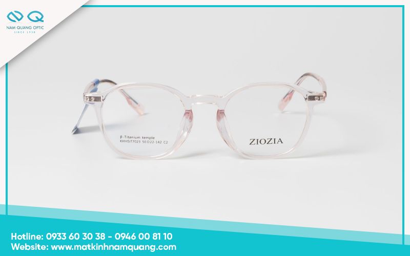 Mặt tròn nên tránh kính tròn và kính nhỏ