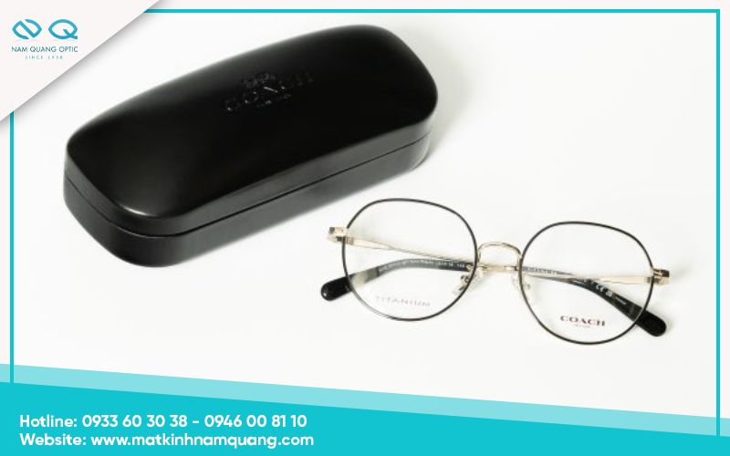 Kính tròn gọng đen basic: Gọng kính Coach 0HC5180TD_9430 53 Kính tròn gọng đen basic: Gọng kính Coach 0HC5180TD_9430 53