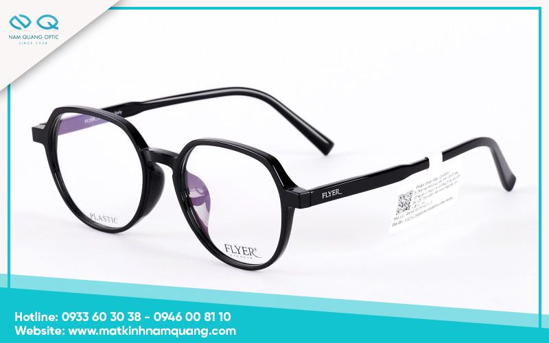 Kính tròn bản to thời trang Kính tròn bản to thời trang