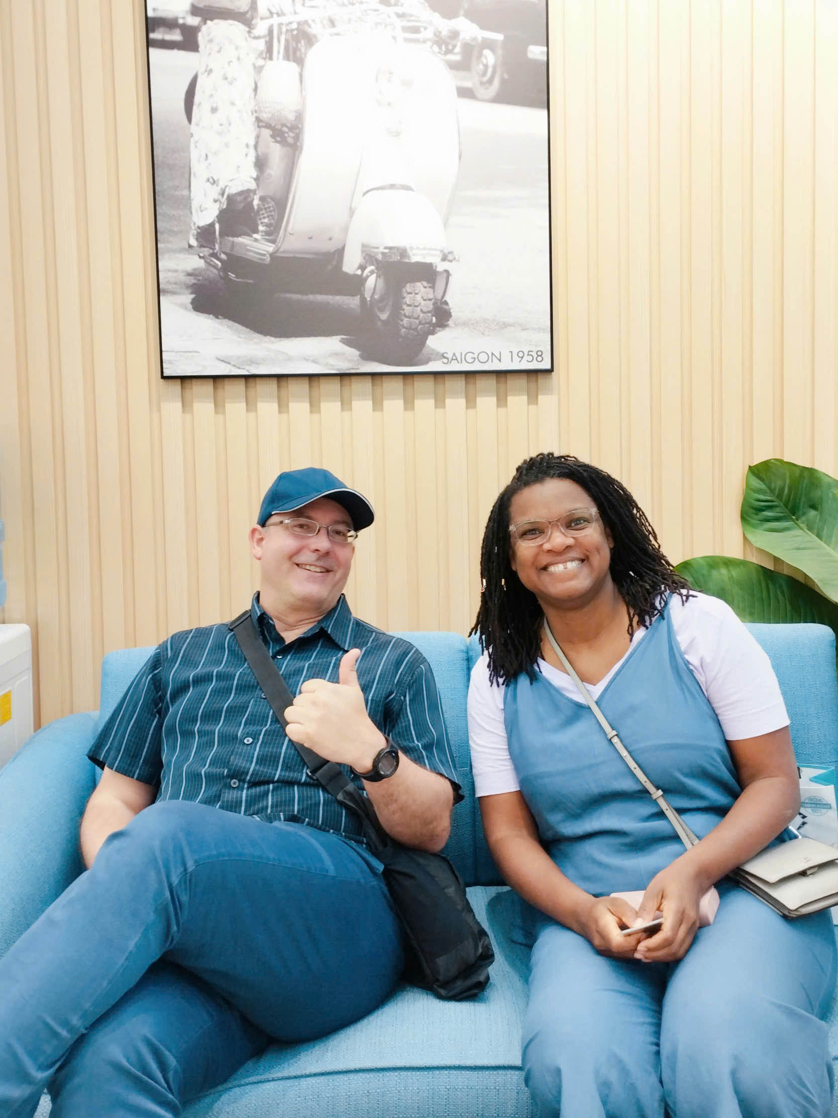 Khách quốc tế check in Nam Quang