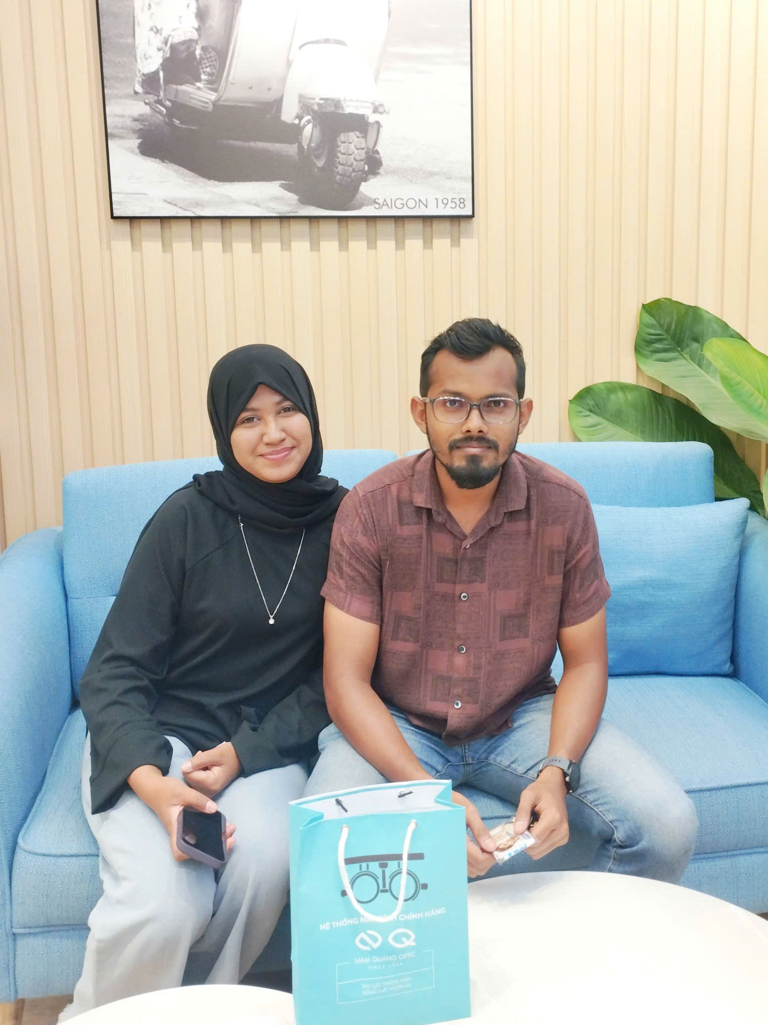 Khách quốc tế check in Nam Quang