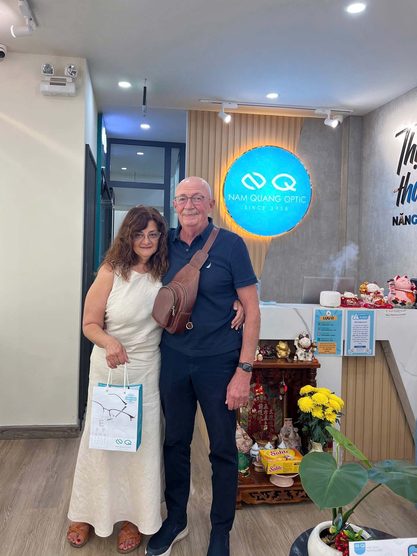 Khách quốc tế check in Nam Quang