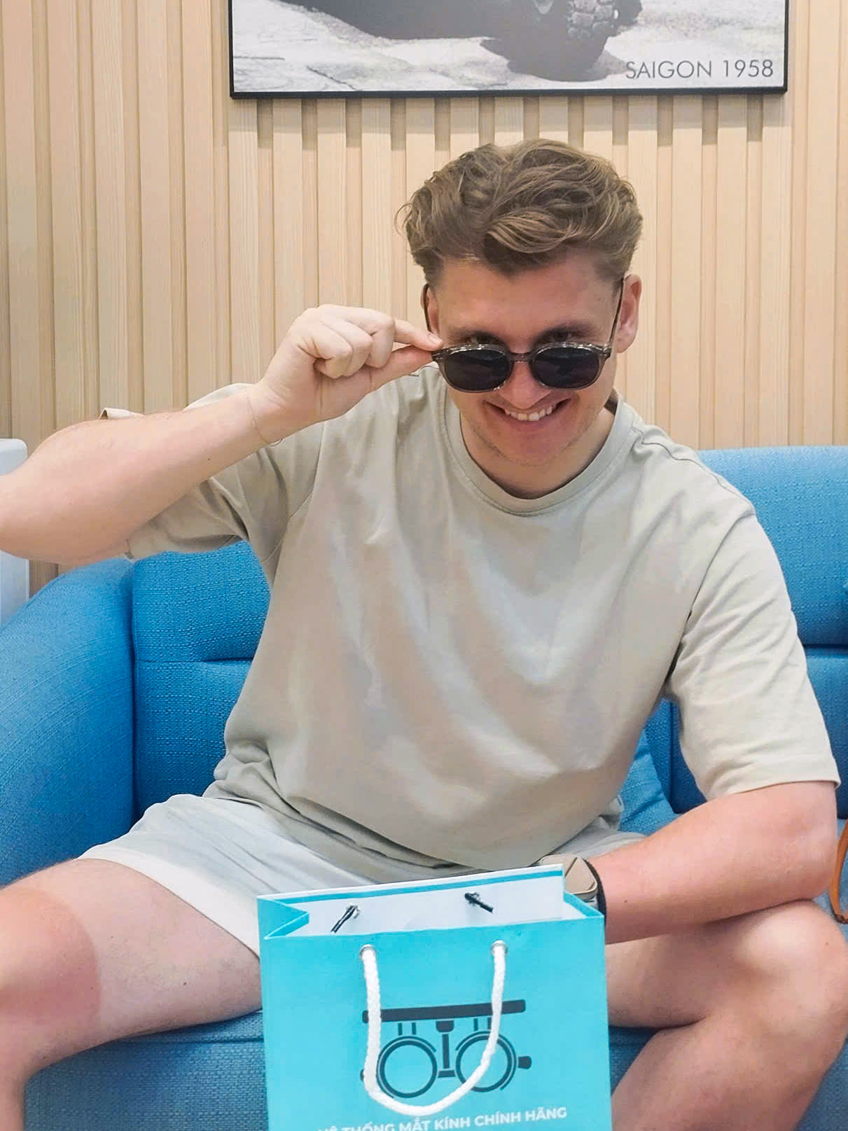 Khách quốc tế check in Nam Quang