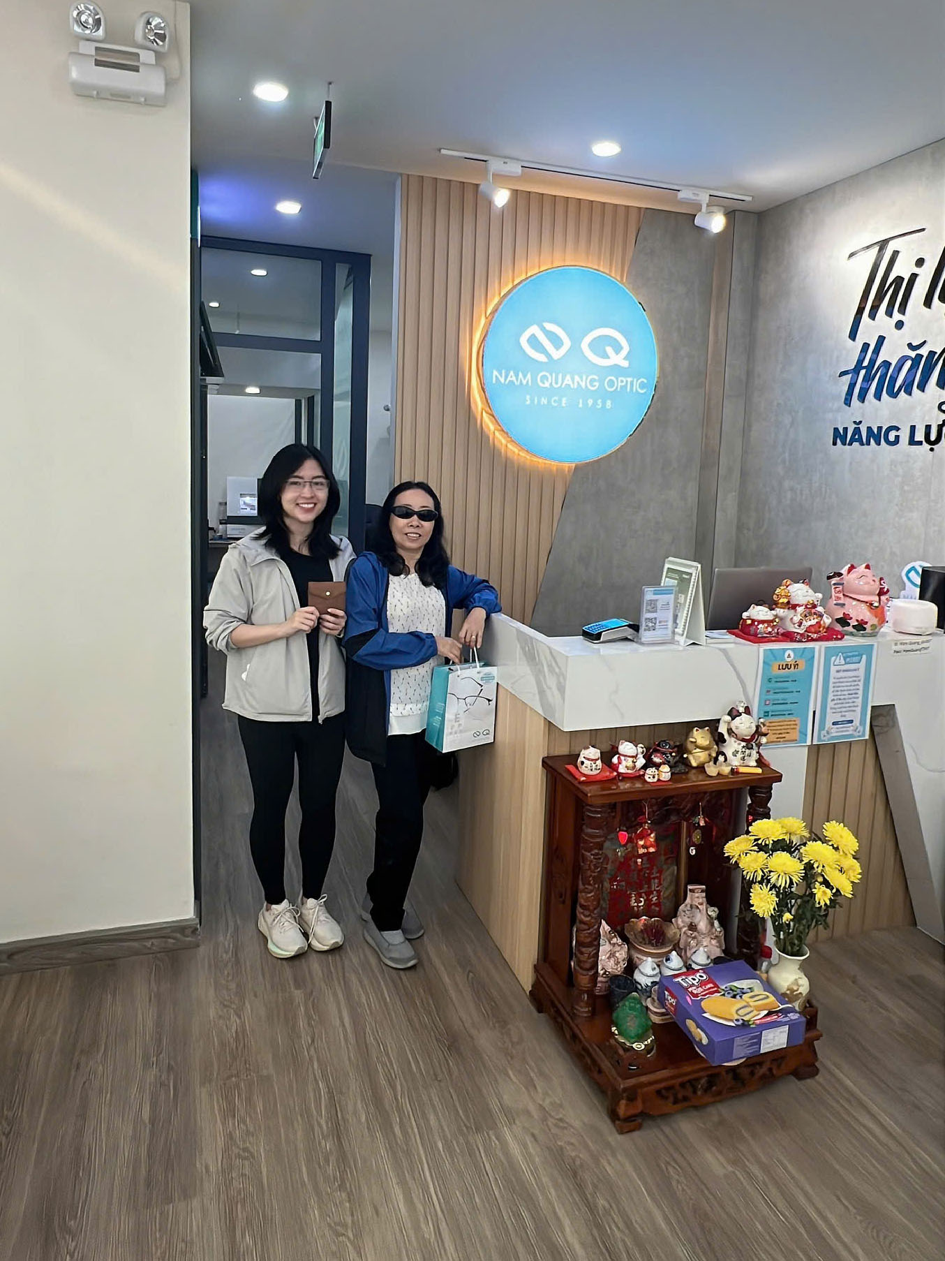 Khách quốc tế check in Nam Quang