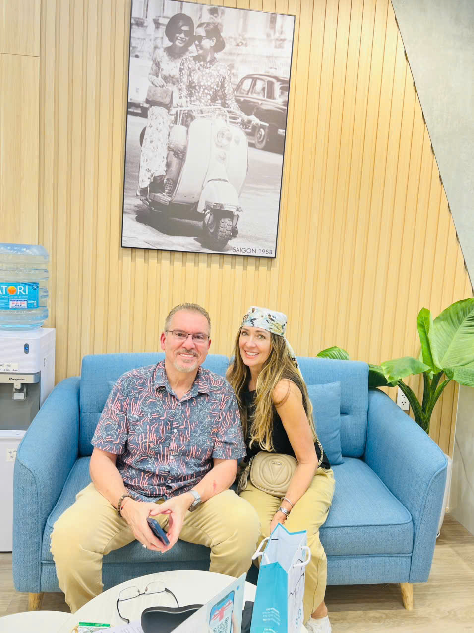 Khách quốc tế check in Nam Quang