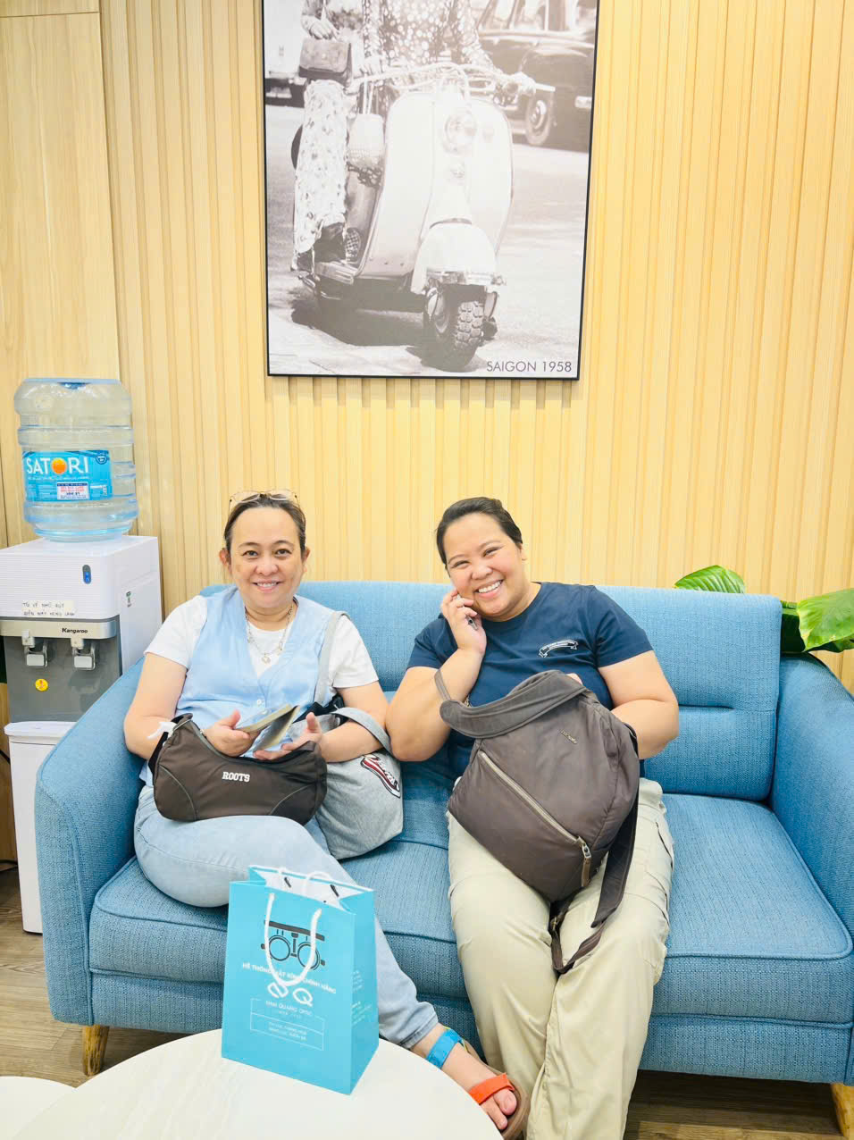 Khách quốc tế check in Nam Quang