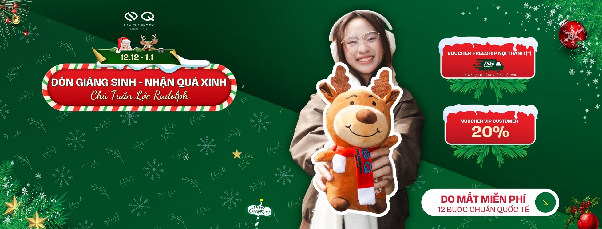 ĐÓN GIÁNG SINH – NHẬN QUÀ SIÊU XINH