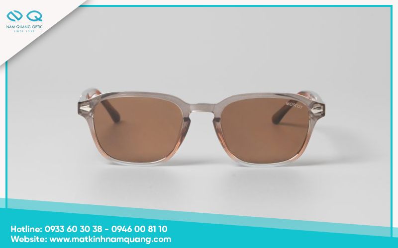 Chọn màu kính theo màu da sáng tông ấm