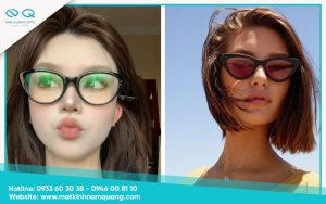 Gọng kính mắt mèo hợp với khuôn mặt nào? Lưu ý cách chọn đúng