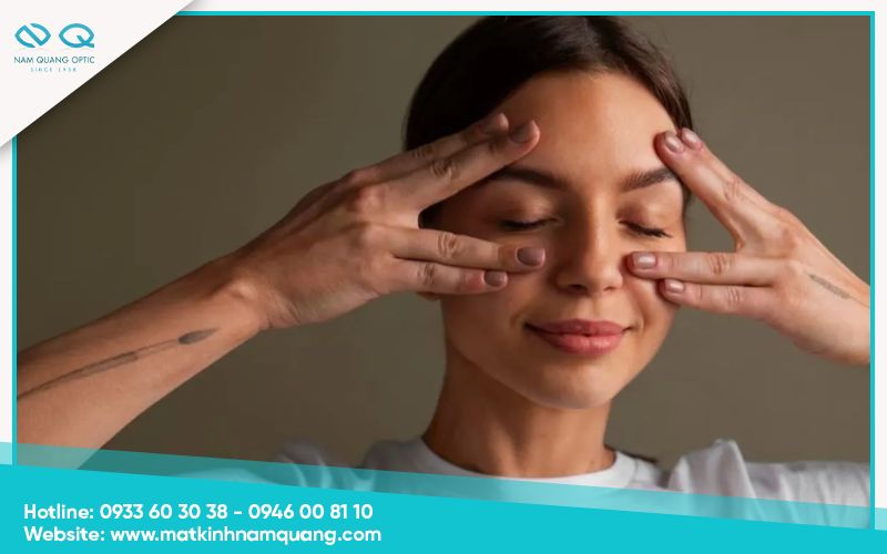 Thư giãn và tập luyện cho mắt