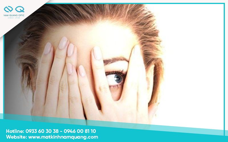 Tăng nhạy cảm mắt với ánh sáng