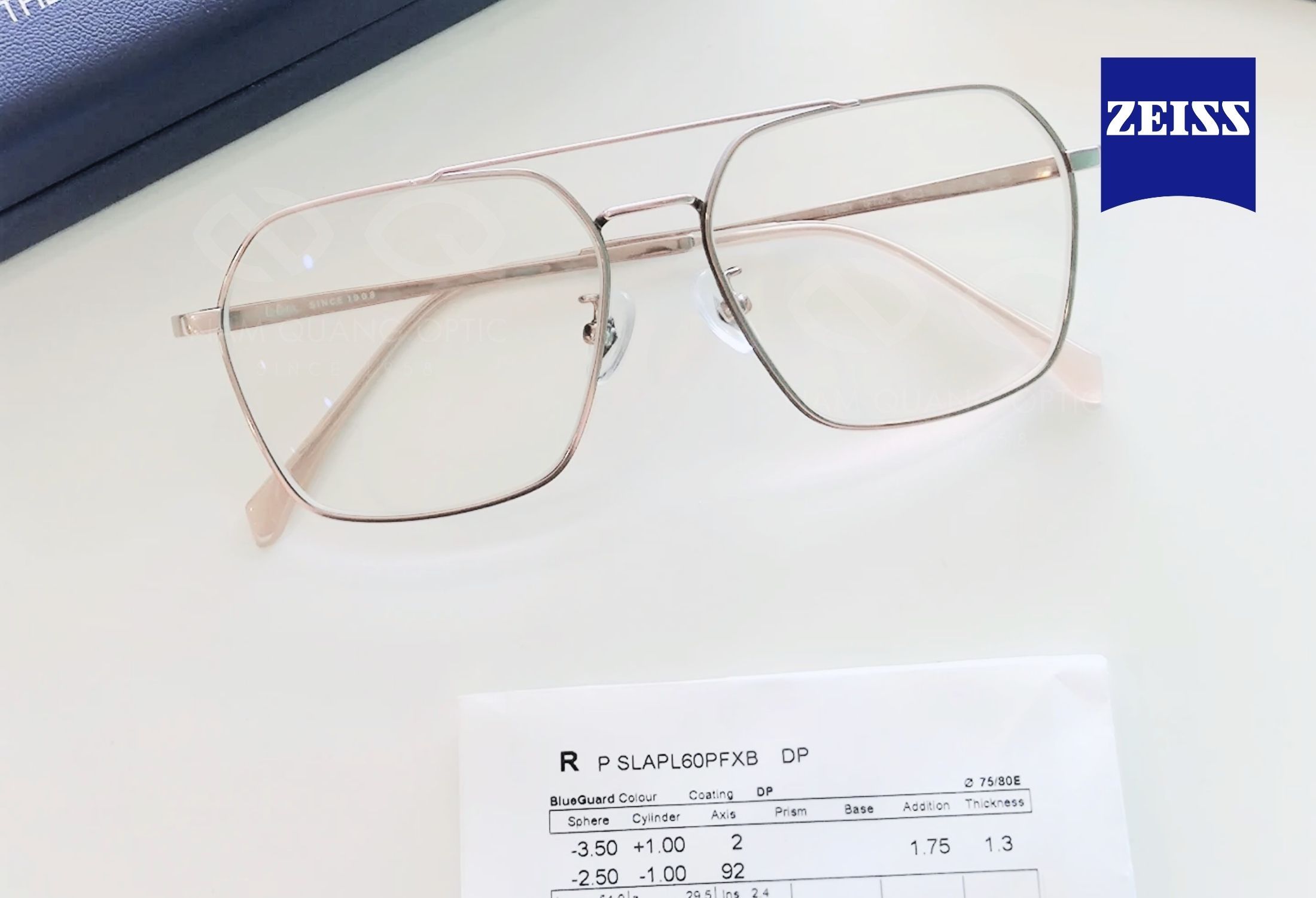 Tròng kính đa tròng ZEISS chính hãng