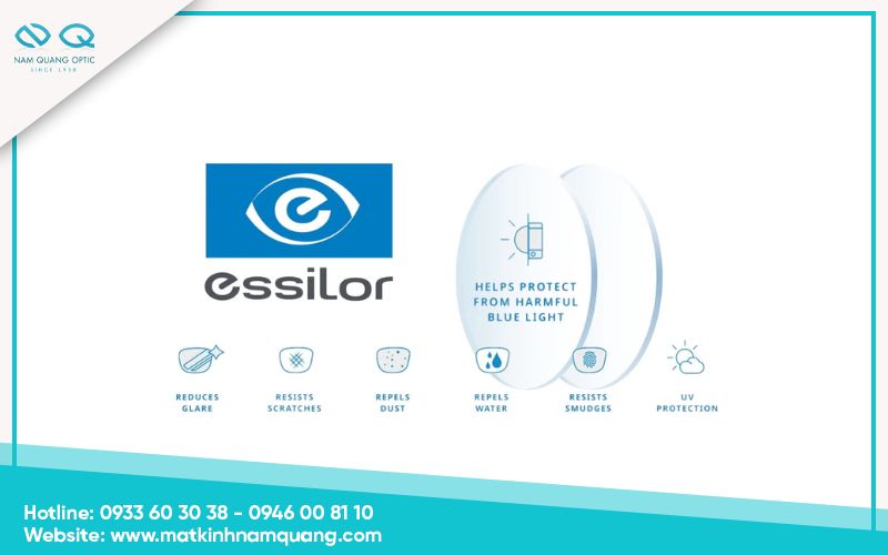 Nhận biết tròng kính kính cận Essilor chính hãng qua công nghệ kiểm tra chuyên sâu