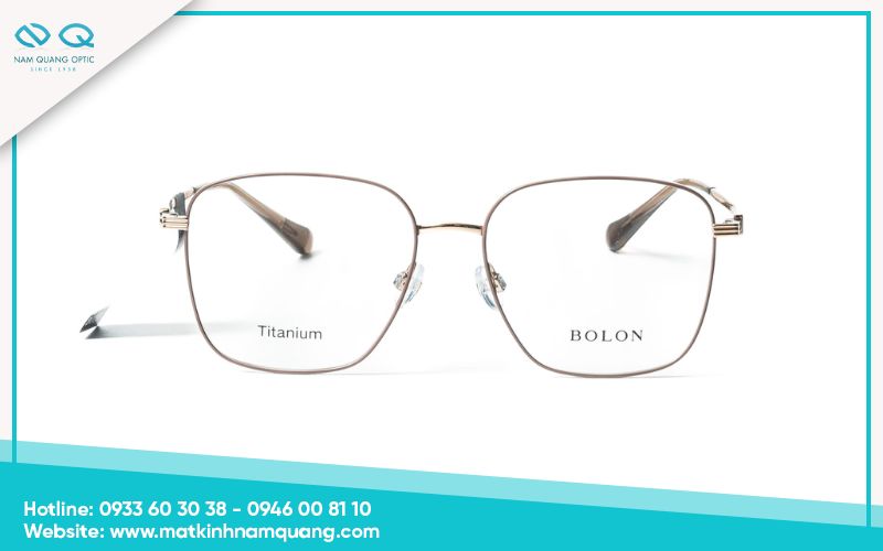 Tips chọn mắt kính gọng Titanium hợp khuôn mặt