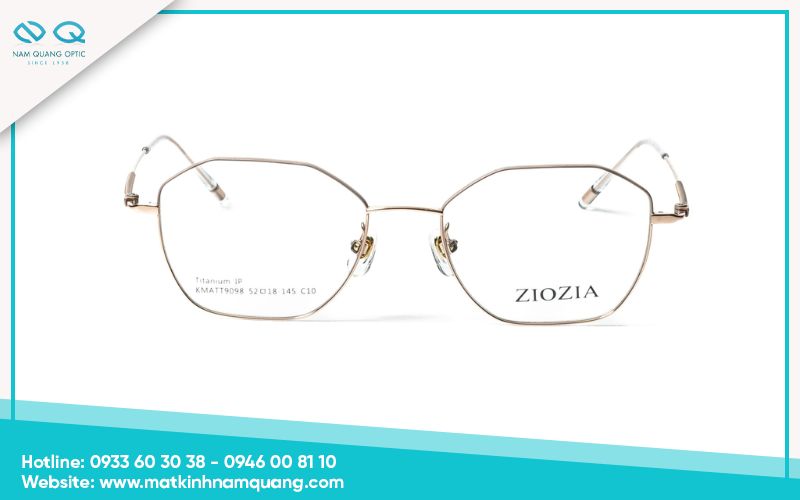 Phân loại các loại gọng kính Titan phổ biến