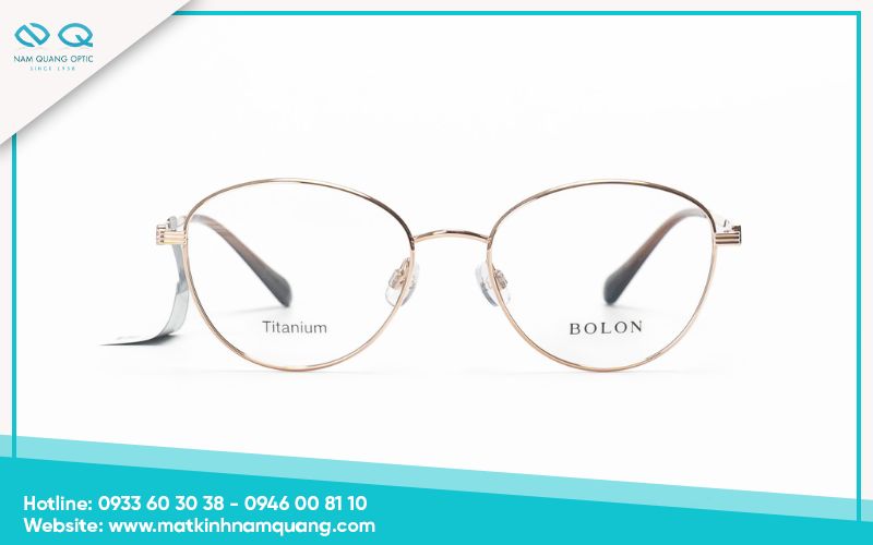Bolon: Thương hiệu gọng kính titanium Hàn Quốc phổ biến