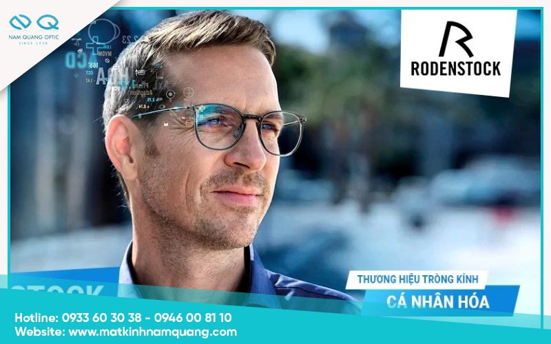 Rodenstock: Tròng kính đa tròng cá nhân hóa theo sinh trắc học