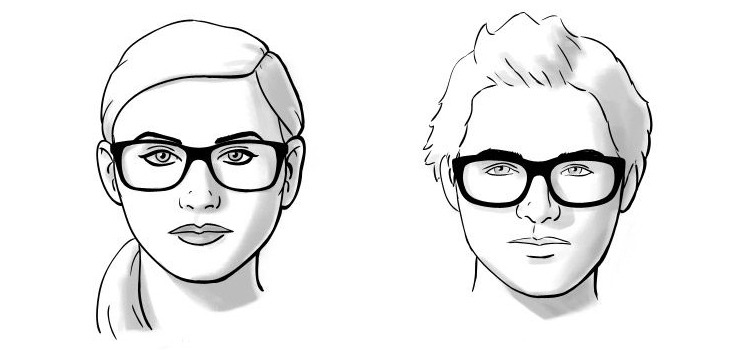 Chọn mắt kính Olive phù hợp với từng dáng mặt