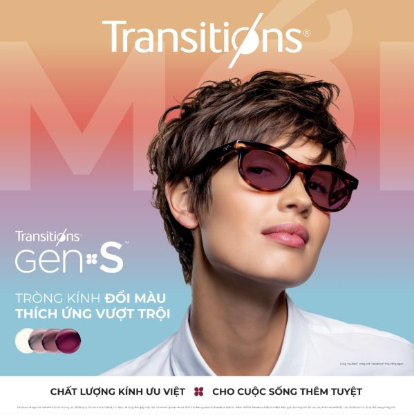 Gen S_poster_ruby_04_vuông Tròng kính Essilor Transitions Gen S