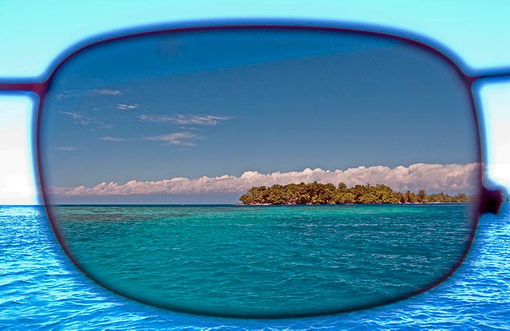 Hình ảnh tác dụng của kính phân cực