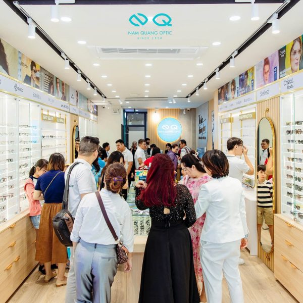 Thương hiệu mắt kính Nam Quang đã có hơn 10 năm hoạt động